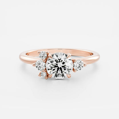 Solitaire- 1.0 CT Oval Moissanite Engagement Ring