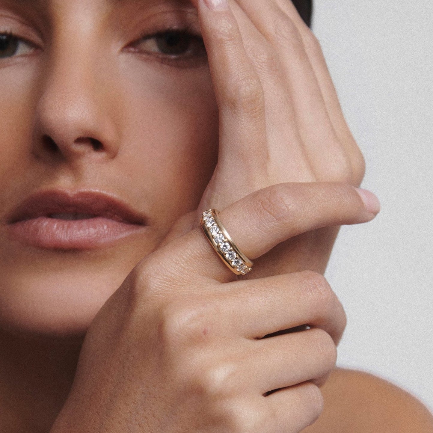 Eternity- 0.50 CT Round Lab Grown Diamond Wedding Band