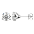 Load image into Gallery viewer, 2.0 Carat Round Brilliant Lab-Grown Diamond Stud Earrings
