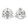 Load image into Gallery viewer, 2.0 Carat Round Brilliant Lab-Grown Diamond Stud Earrings
