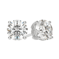 Load image into Gallery viewer, 2.0 Carat Round Lab-Grown Diamond Stud Earrings
