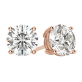 Load image into Gallery viewer, 2.0 Carat Round Lab-Grown Diamond Stud Earrings 8
