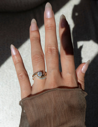 Solitaire-Oval Lab Grown Diamond Engagement Ring