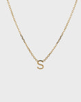 Load image into Gallery viewer, Elegant Gold Initial Choker Necklace
