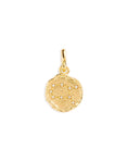 Load image into Gallery viewer, Golden Aries Zodiac Pendant with 0.02 TCW Round Lab Grown Diamond
