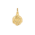 Load image into Gallery viewer, Golden Aries Zodiac Pendant with 0.02 TCW Round Lab Grown Diamond
