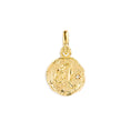 Load image into Gallery viewer, Golden Aries Zodiac Pendant with 0.02 TCW Round Lab Grown Diamond
