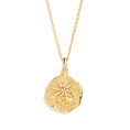 Load image into Gallery viewer, Golden Botanical 0.05 Carat Round Lab Grown Diamond Necklace
