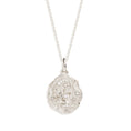 Load image into Gallery viewer, 0.05 TCW Round Lab Grown Diamond Zodiac Pendant Necklace
