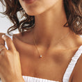 Load image into Gallery viewer, Radiant 0.5 CT Pear Cut Lab-Grown Diamond Solitaire Necklace
