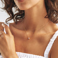 Load image into Gallery viewer, Elegant 0.5 CT Pear Cut Solitaire Lab-Grown Diamond Necklace
