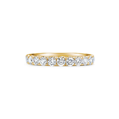 1.5 TCW Round Lab-Grown Diamond Eternity Wedding Band 5