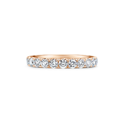 1.5 TCW Round Lab-Grown Diamond Eternity Wedding Band 8
