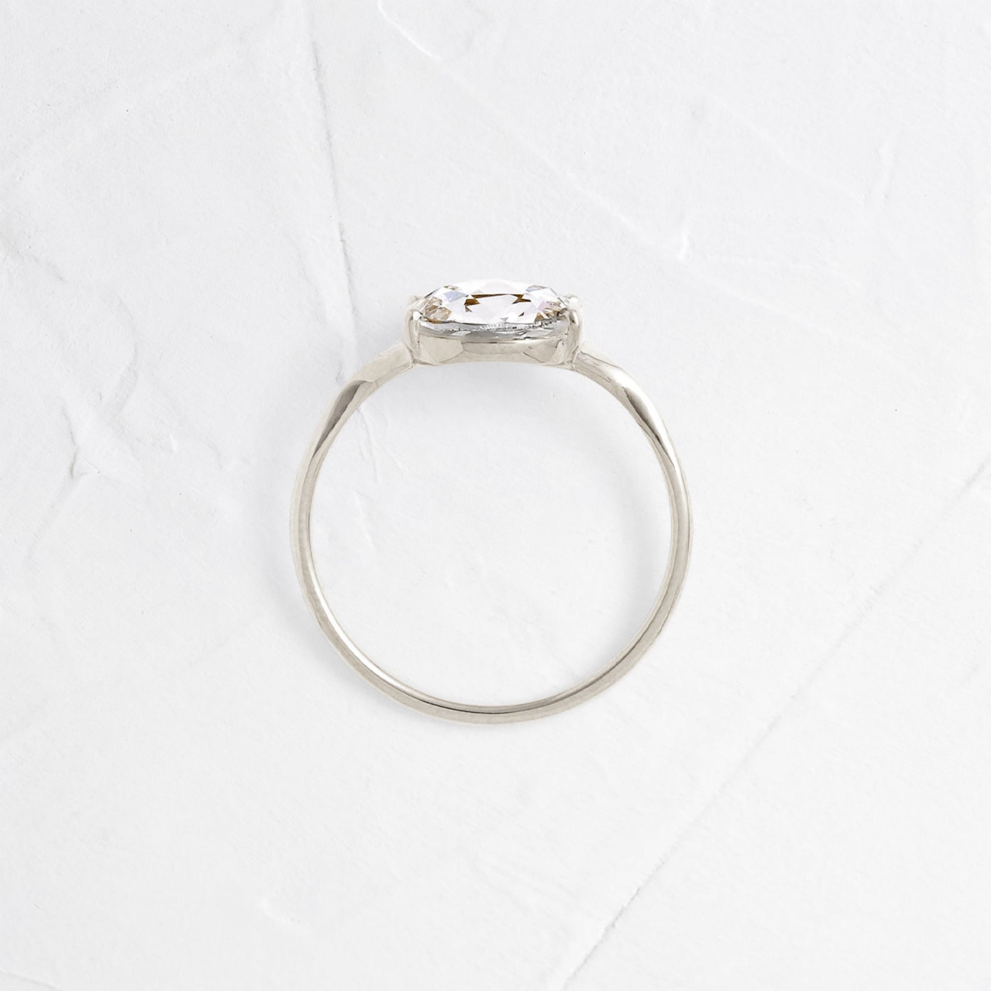 Solitaire-Oval Lab Grown Diamond Engagement Ring