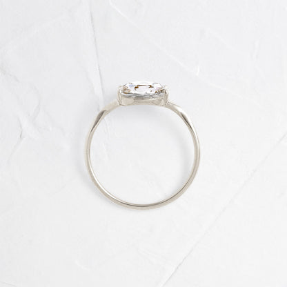 Solitaire-Oval Lab Grown Diamond Engagement Ring
