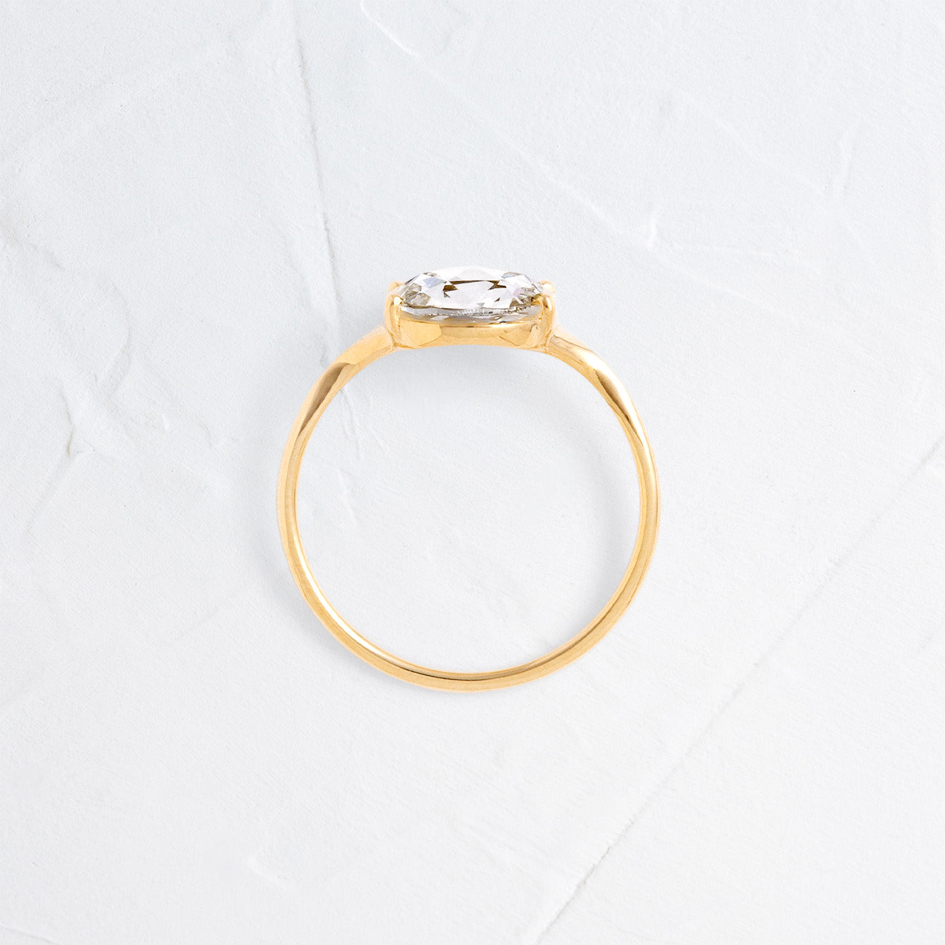 Solitaire-Oval Lab Grown Diamond Engagement Ring
