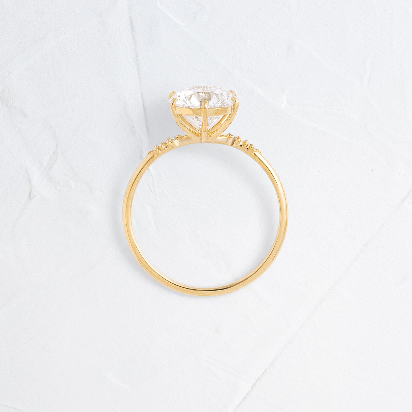 Solitaire-Oval Lab Grown Diamond Engagement Ring