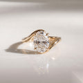 Solitaire Rapture-Oval Lab Grown Diamond Engagement Ring