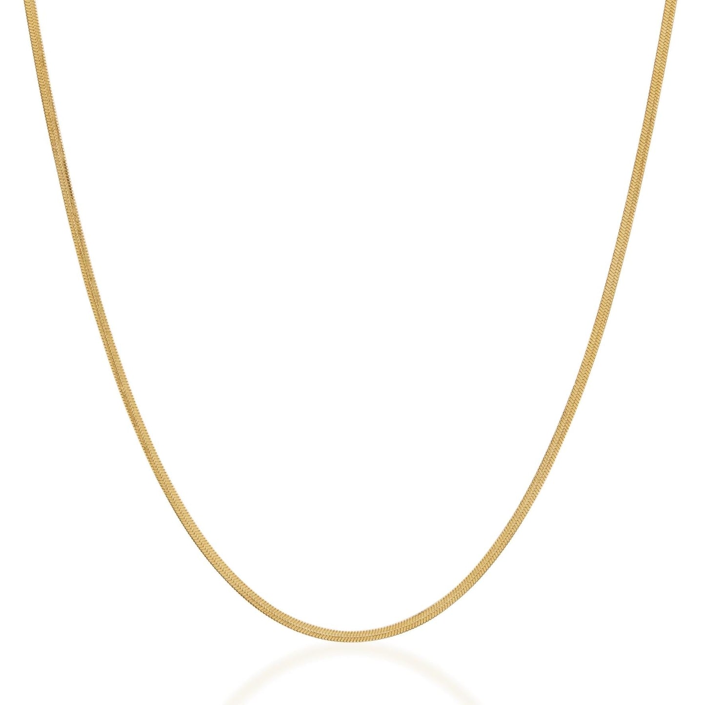 Simple Curb Chain Necklace 2