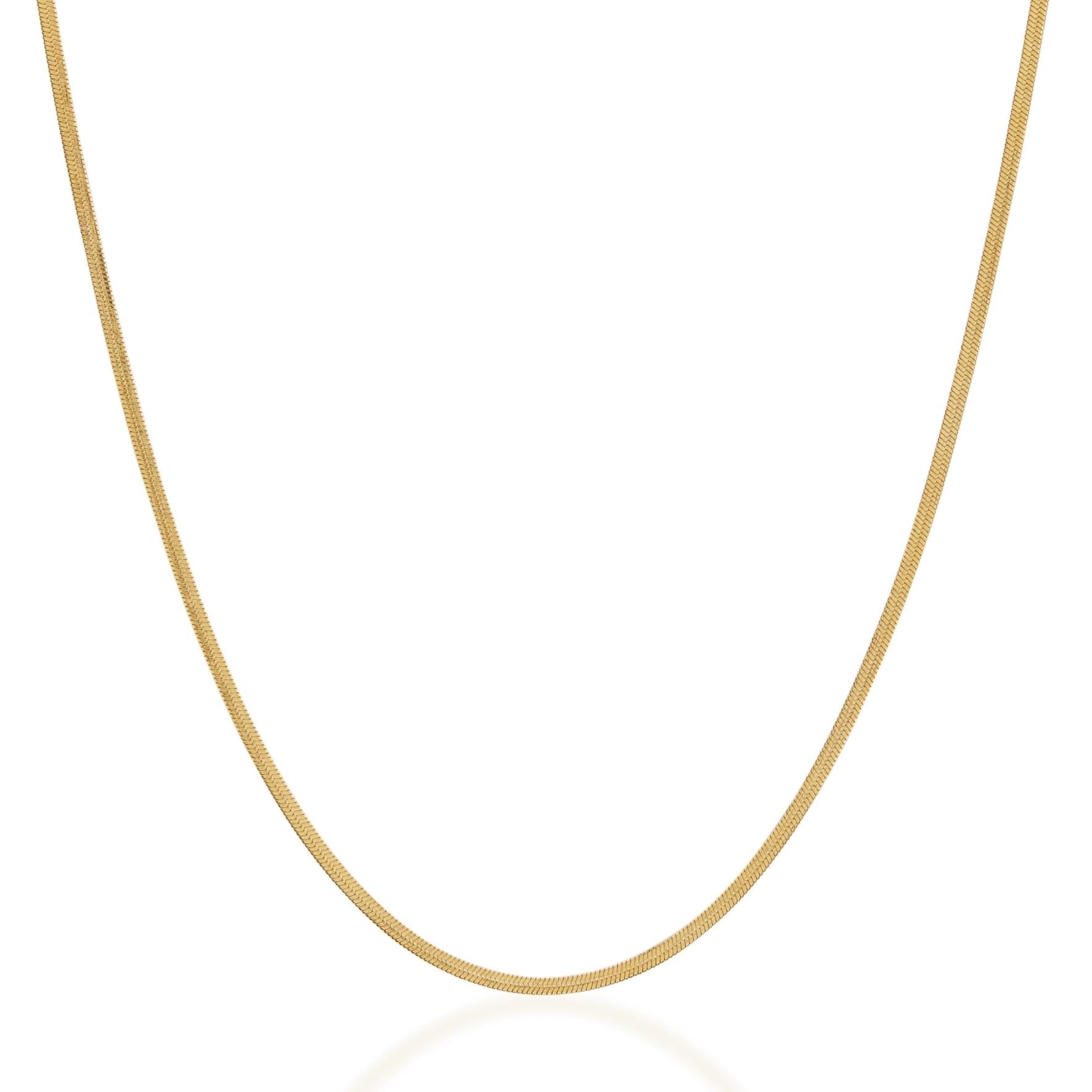 Simple Curb Chain Necklace 2