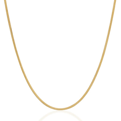 Simple Curb Chain Necklace 2