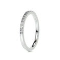 Load image into Gallery viewer, 0.3ct Round EF- VVS Diamond Half Eternity Wedding Band
