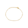 Load image into Gallery viewer, Delicate 0.25 TCW Lab-Grown Round Diamond Chain Bracelet
