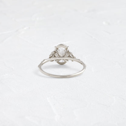 Solitaire-Oval Lab Grown Diamond Engagement Ring