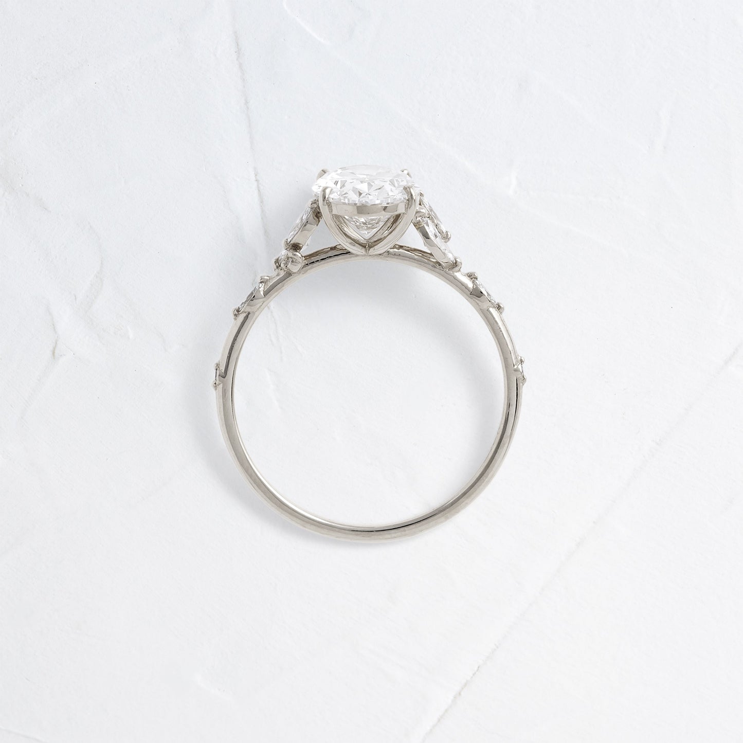 Solitaire-Oval Lab Grown Diamond Engagement Ring