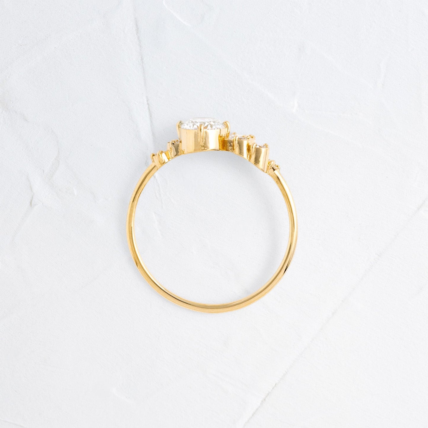 Solitaire-Oval Lab Grown Diamond Engagement Ring