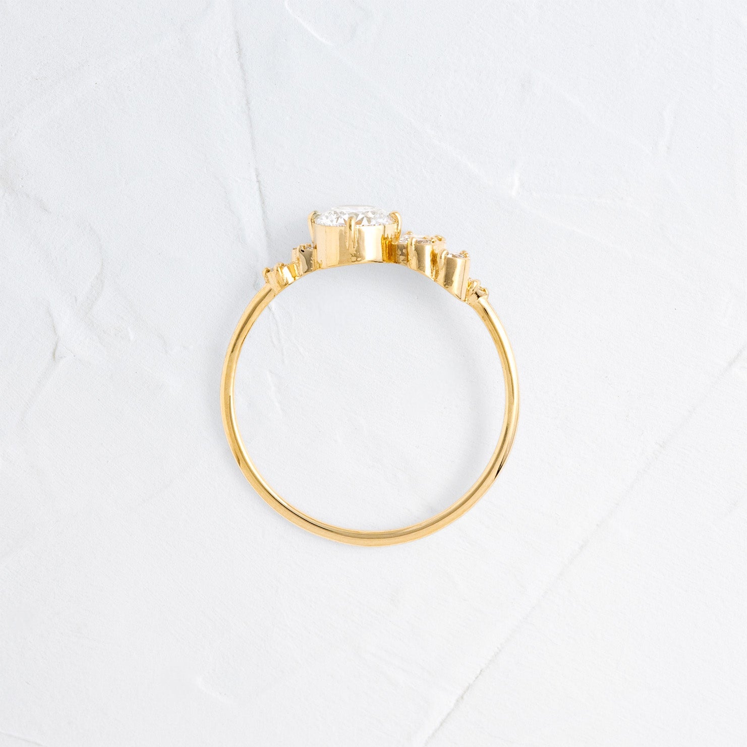 Solitaire-Oval Lab Grown Diamond Engagement Ring