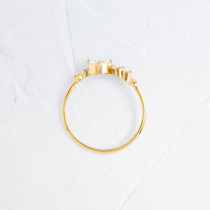 Solitaire-Oval Lab Grown Diamond Engagement Ring