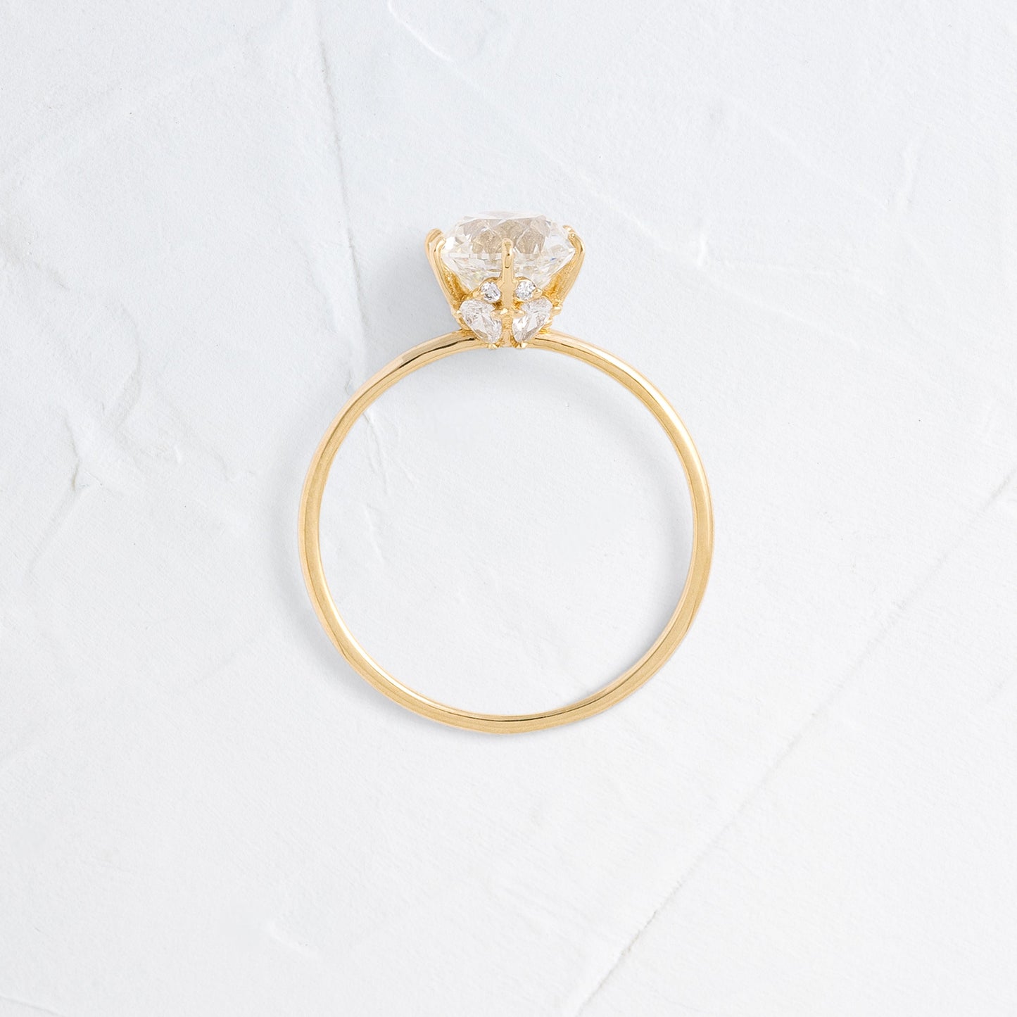 Solitaire-Oval Lab Grown Diamond Engagement Ring