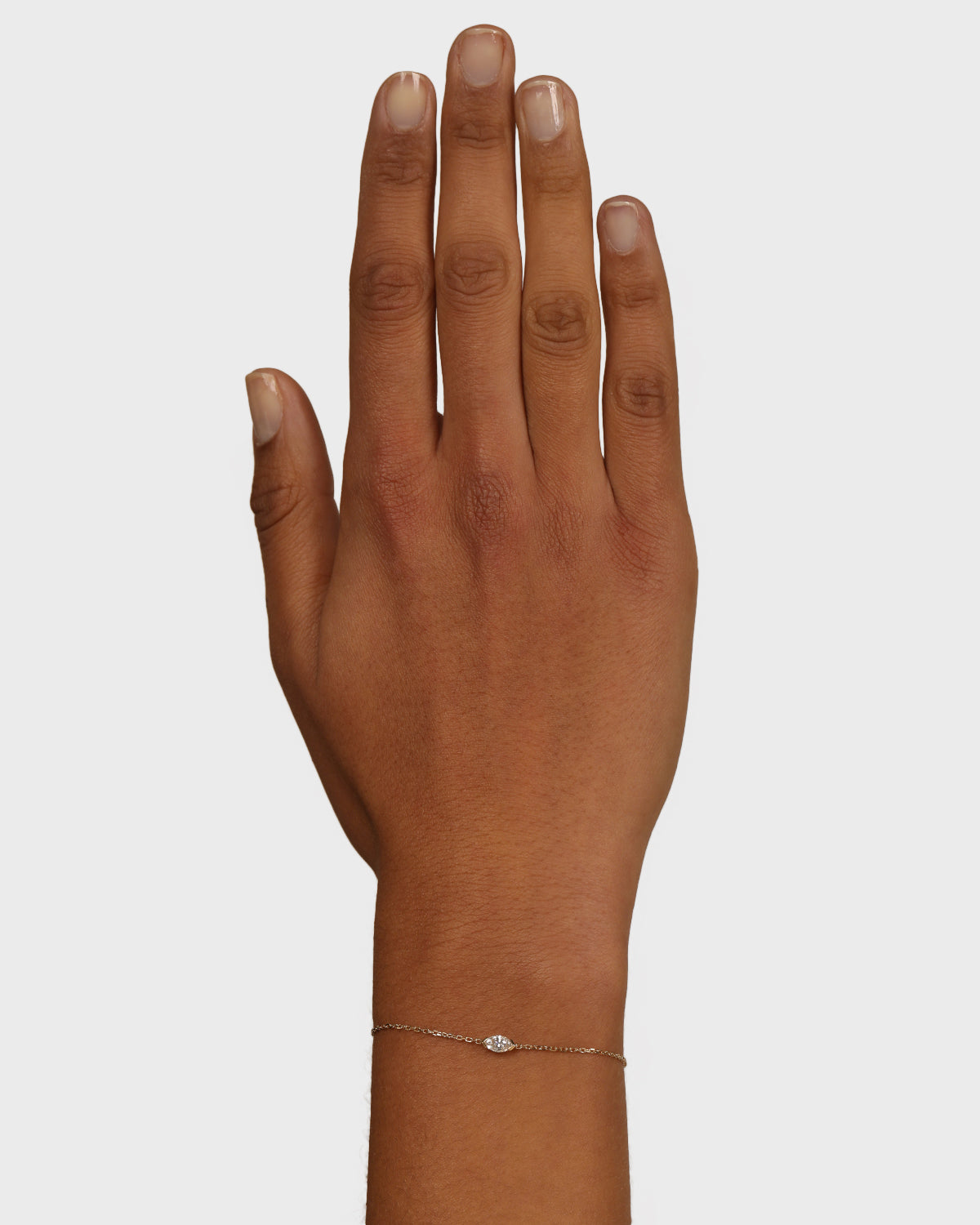 Elegant 0.25 CT Marquise Cut Diamond Chain Bracelet 2