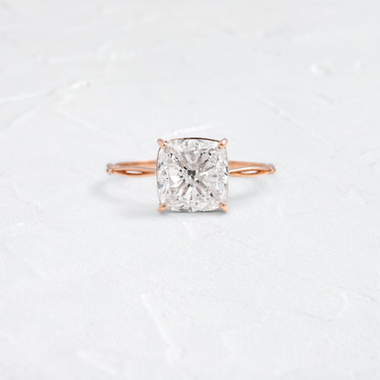 Solitaire-Oval Lab Grown Diamond Engagement Ring