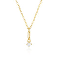 Load image into Gallery viewer, Elegant 0.06 TCW Round Lab-Grown Diamond Pendant Necklace
