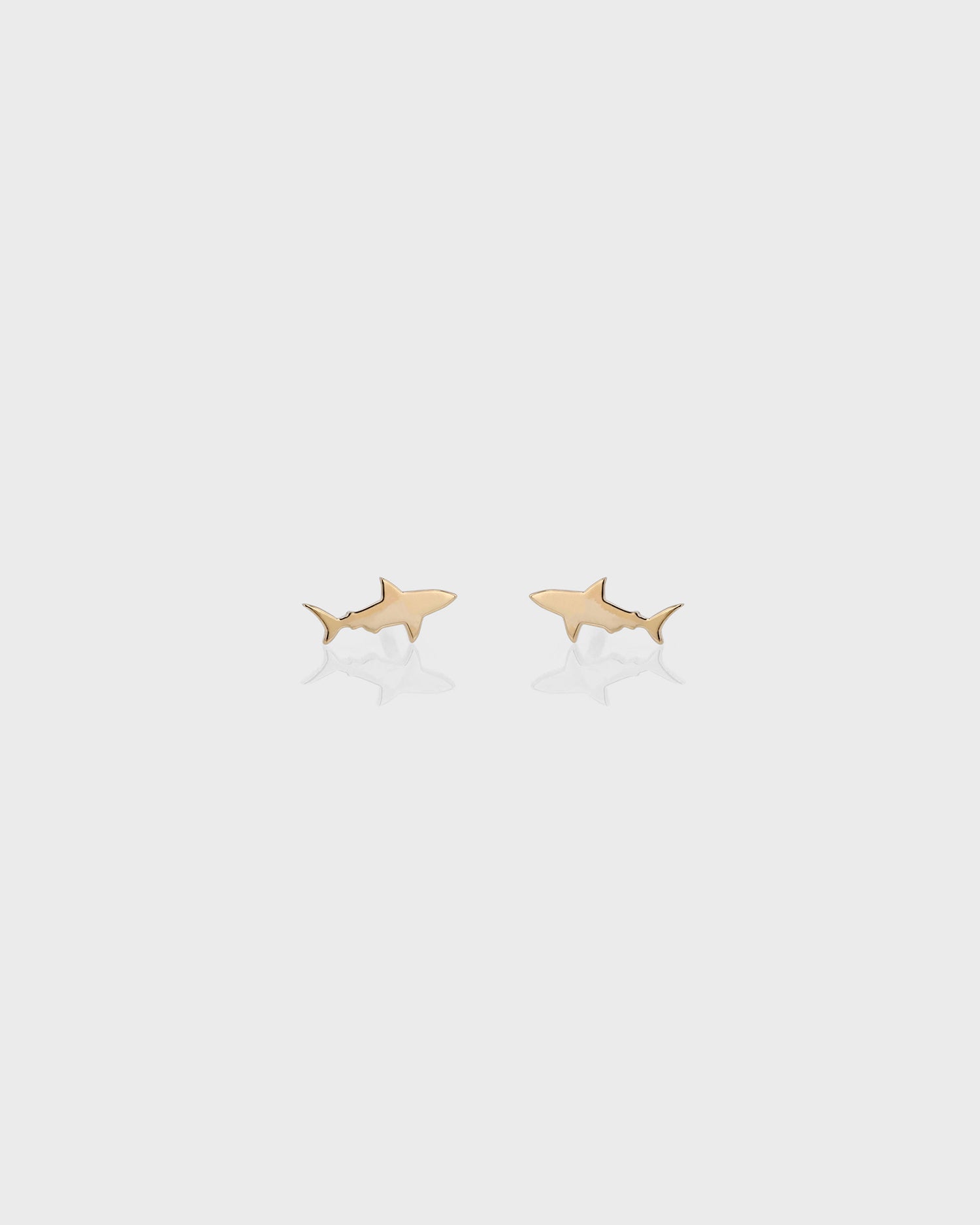 Shark Shaped Mini Stud Earring