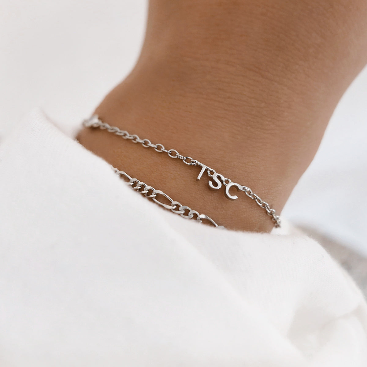 Elegant 0.05 TCW Round Lab-Grown Diamond Chain Bracelet