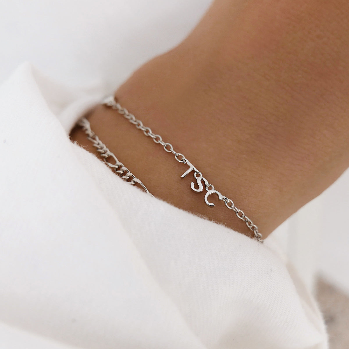 Elegant 0.05 TCW Round Lab-Grown Diamond Chain Bracelet