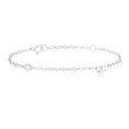 Load image into Gallery viewer, Elegant 0.05 TCW Round Lab-Grown Diamond Chain Bracelet
