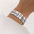 Load image into Gallery viewer, Elegant Personalized Gold Cutout Cuff Bracelet
