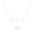 Load image into Gallery viewer, Ethereal Elegance: 0.03 TCW Round Lab Grown Diamond Necklace
