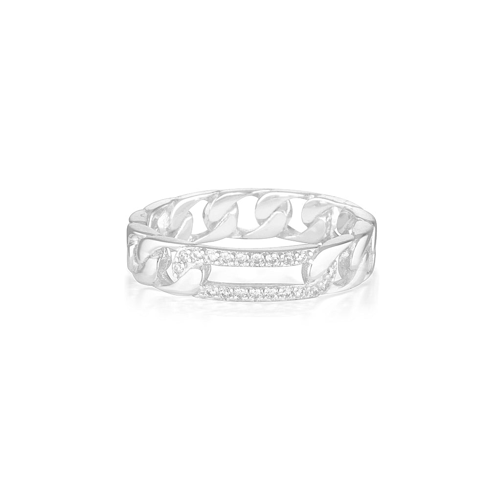 Braided Elegance: 0.20 TCW Round Lab-Grown Diamond Wedding Band