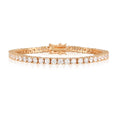 Load image into Gallery viewer, Exquisite 1 TCW Round Lab-Grown Diamond Tennis Bracelet
