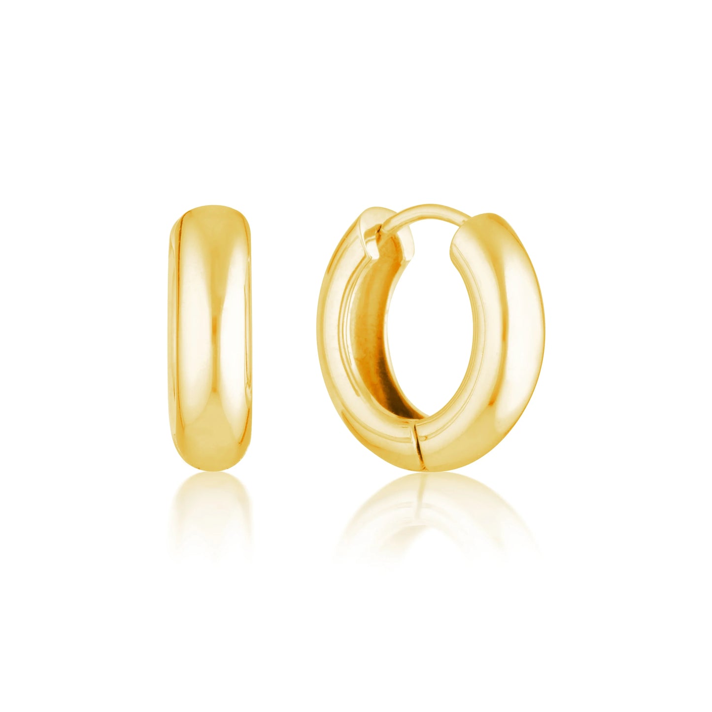Round Hoop Earrings 1