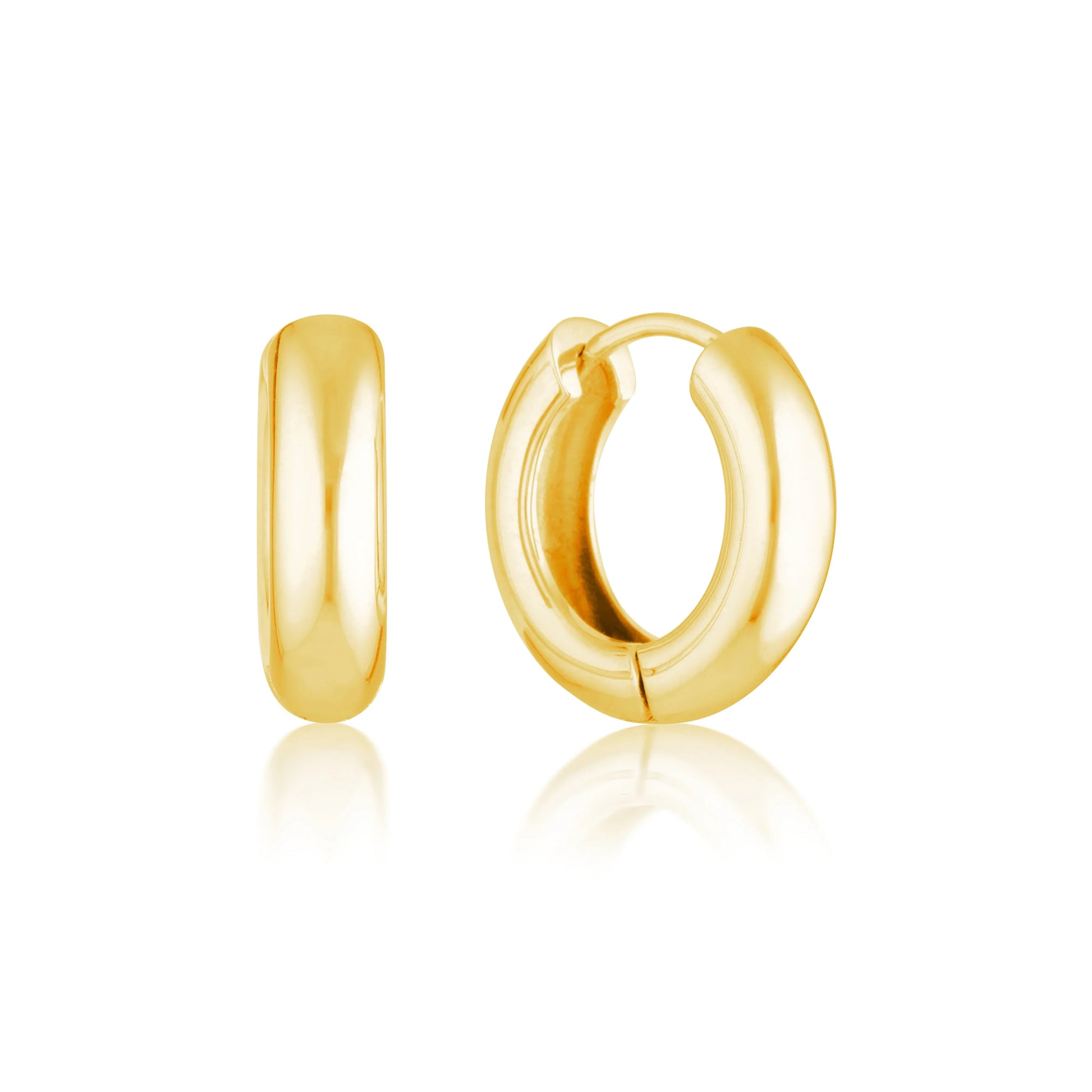Round Hoop Earrings 1