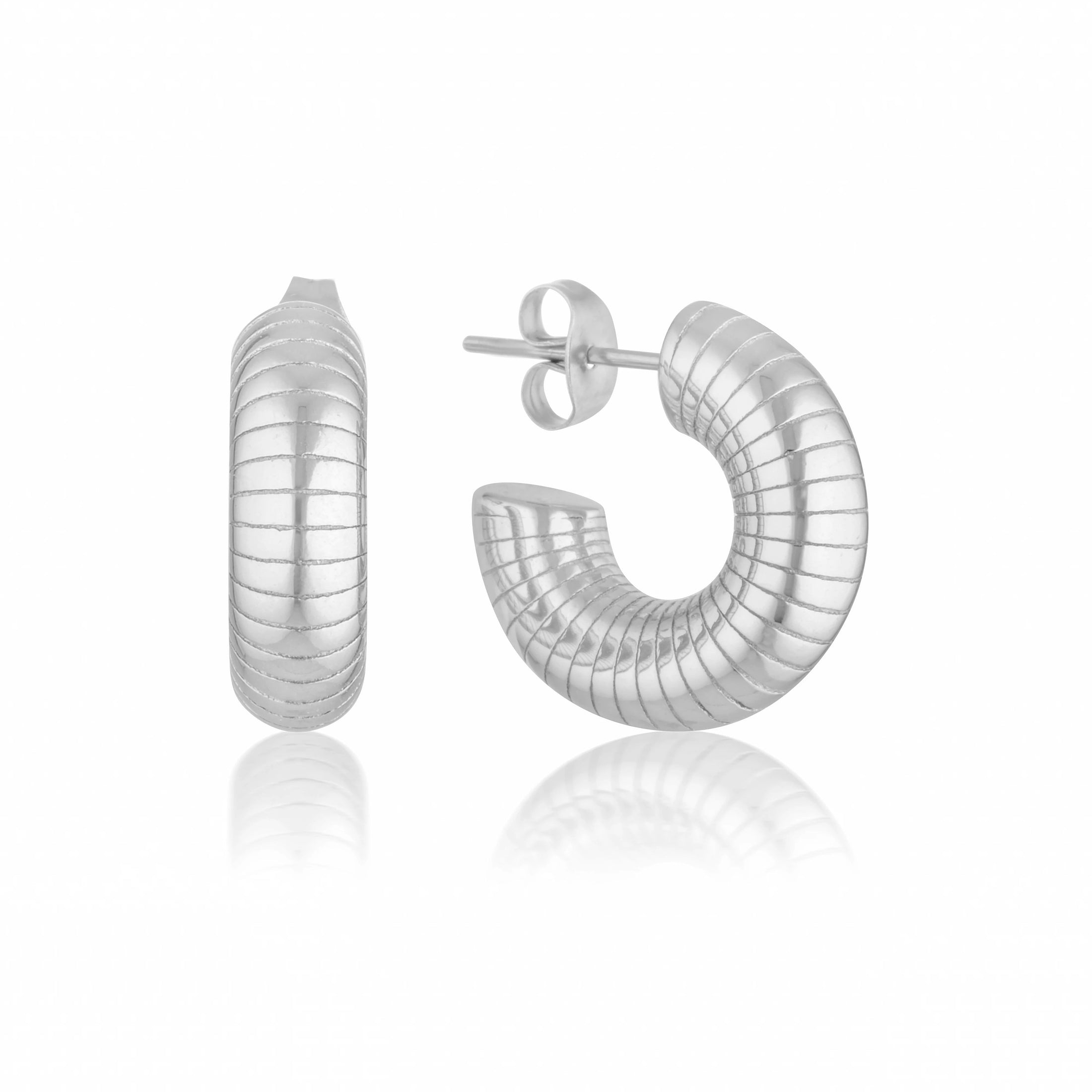 Classic Round Hoop Earrings