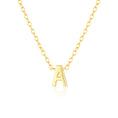 Load image into Gallery viewer, Elegant Silver Initial "A" Pendant Necklace
