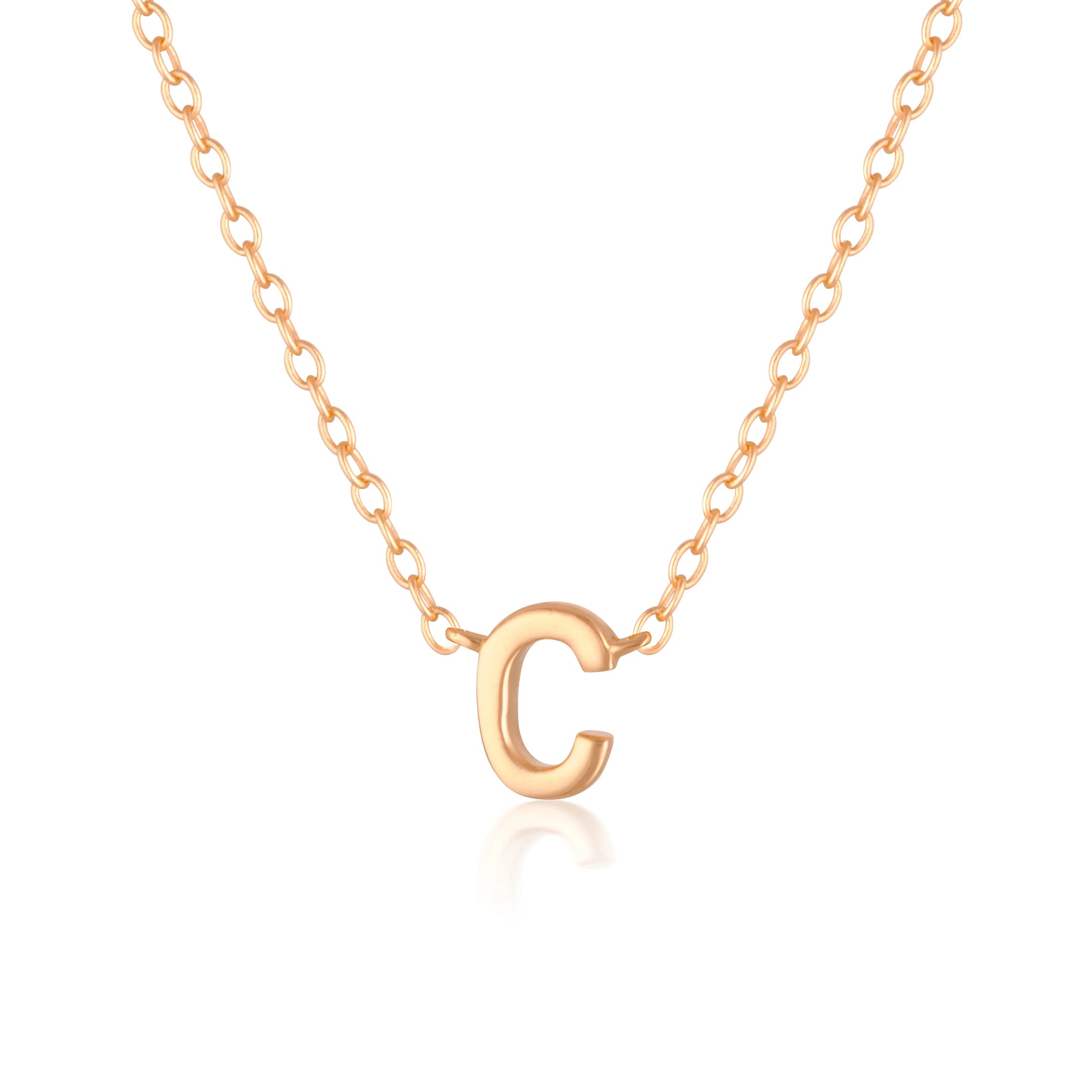 Elegant Silver Initial "A" Pendant Necklace