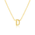 Load image into Gallery viewer, Elegant Silver Initial "A" Pendant Necklace
